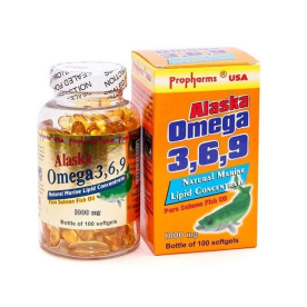 Alaska omega 3,6,9 lọ 100v (USA) Propharms