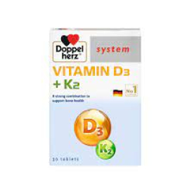 Vitamin D3+K2 (DP) hộp 30v