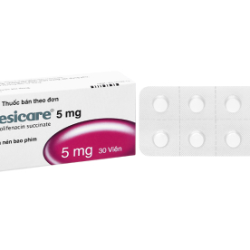 Vesicare 5mg hộp 30 viên