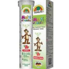 sunlife multivitamin forkids tub 20v