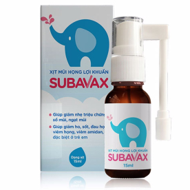 Subavax XANH lọ 15ml