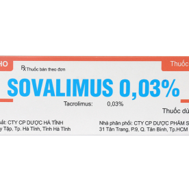 Sovalimus 0.03% 10g