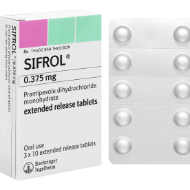 Sifrol 0.375 mg hộp 30 viên