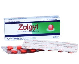 Thuốc kháng sinh Zolgyl răng miệng Hộp 20 viên